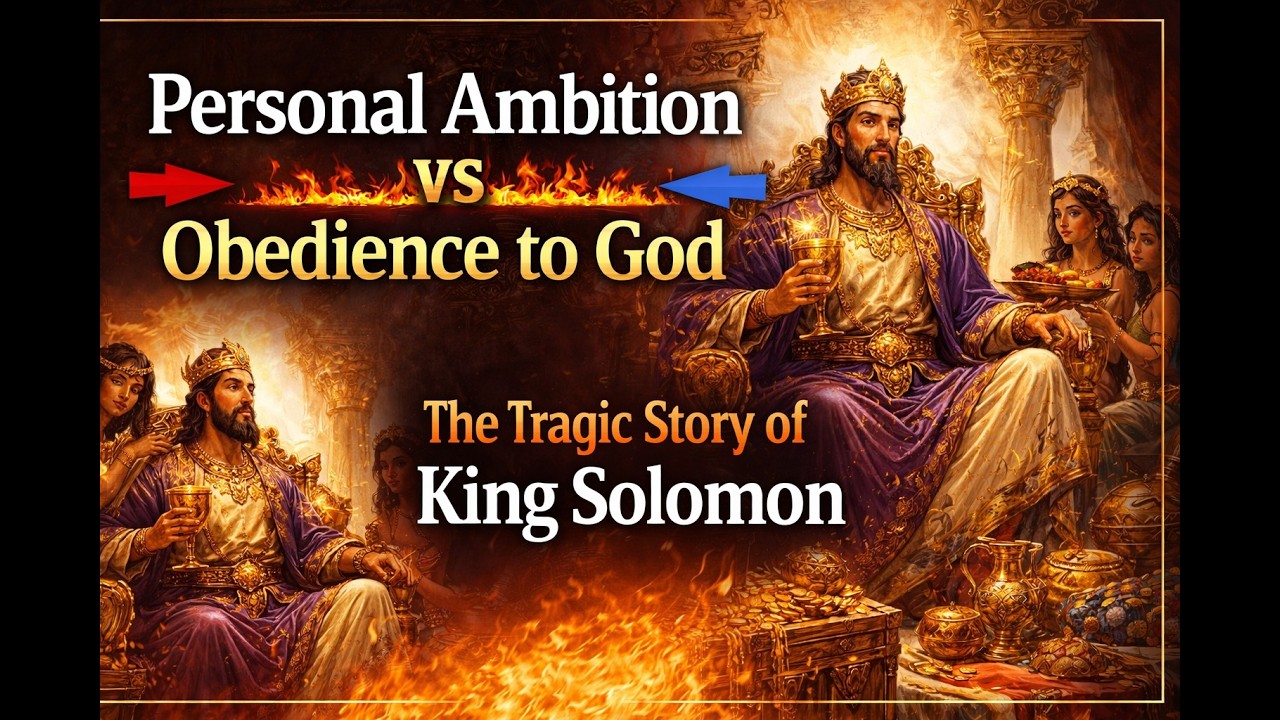 PERSONAL AMBITION v/s OBEDIENCE TO GOD - Fr. Onasis D'Cruz (Story of King Solomon)