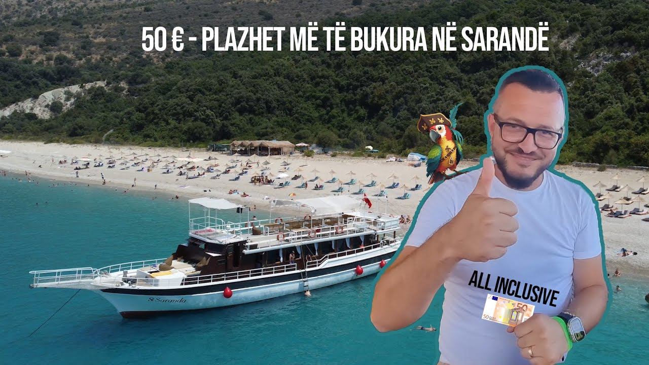 Gjiri Krorzës/ Aventura me anije ne plazhet e Sarandes. A ja vlen?!