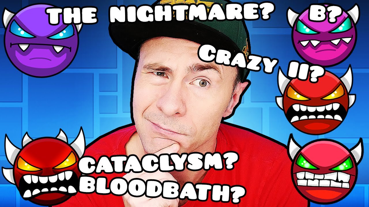 The BEST DEMONS TO START WITH of EACH DIFFICULTY - Geometry Dash Guide