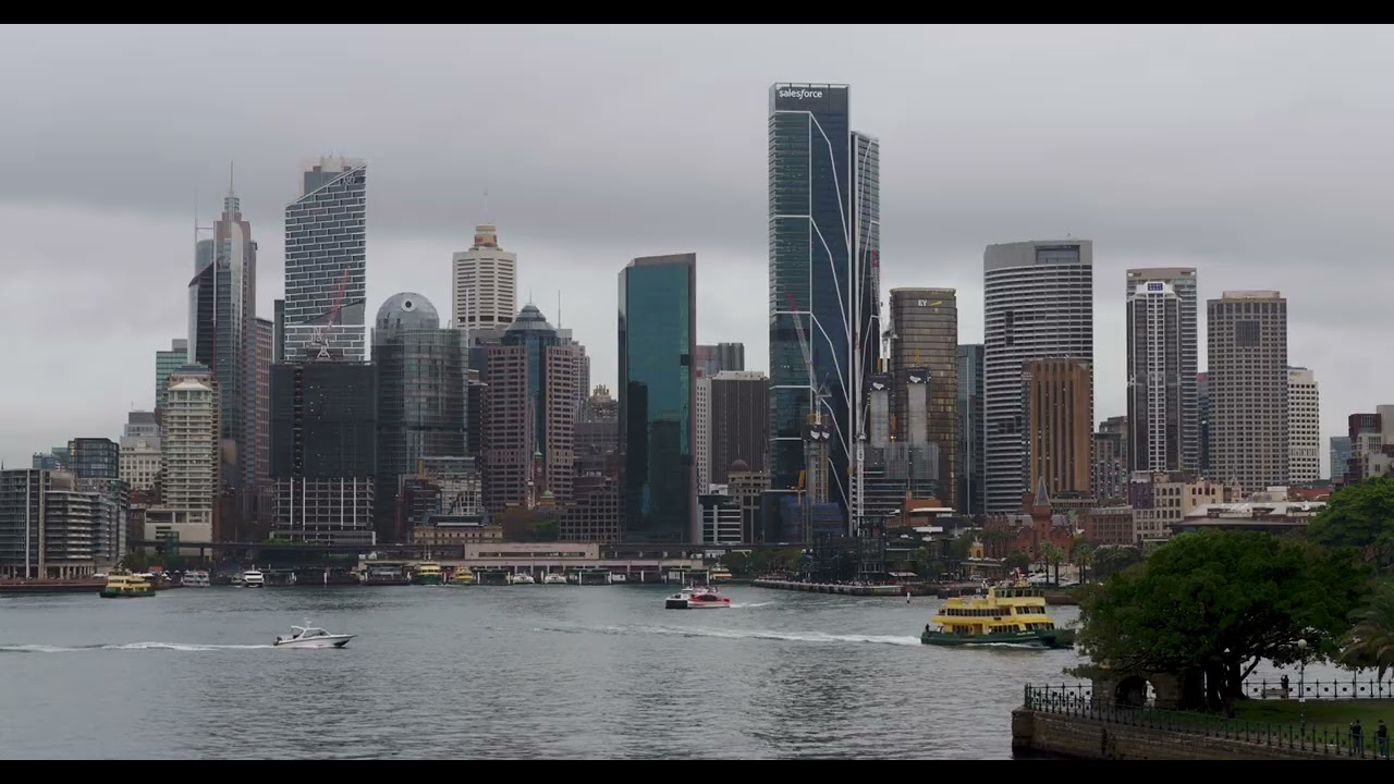 4K Harbor Bridge, harbor, Sydney stock video Free for use & download 