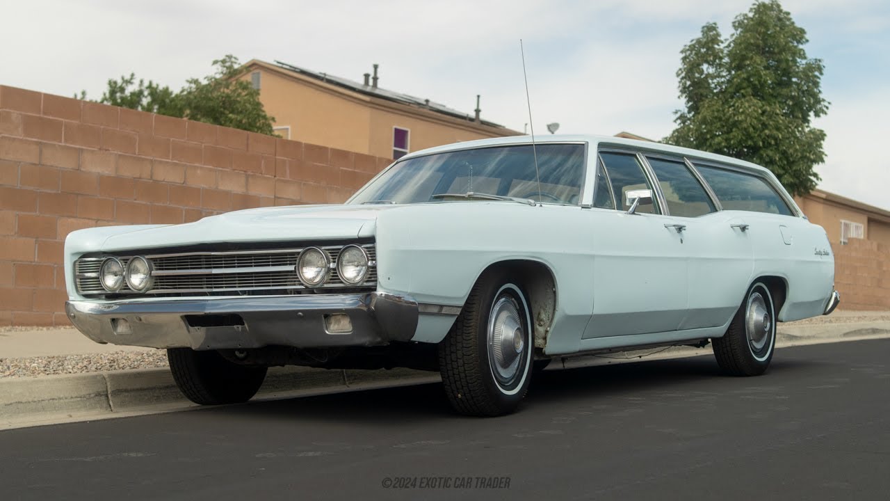 1969 Ford Country Sedan Station Wagon Walk-around Video