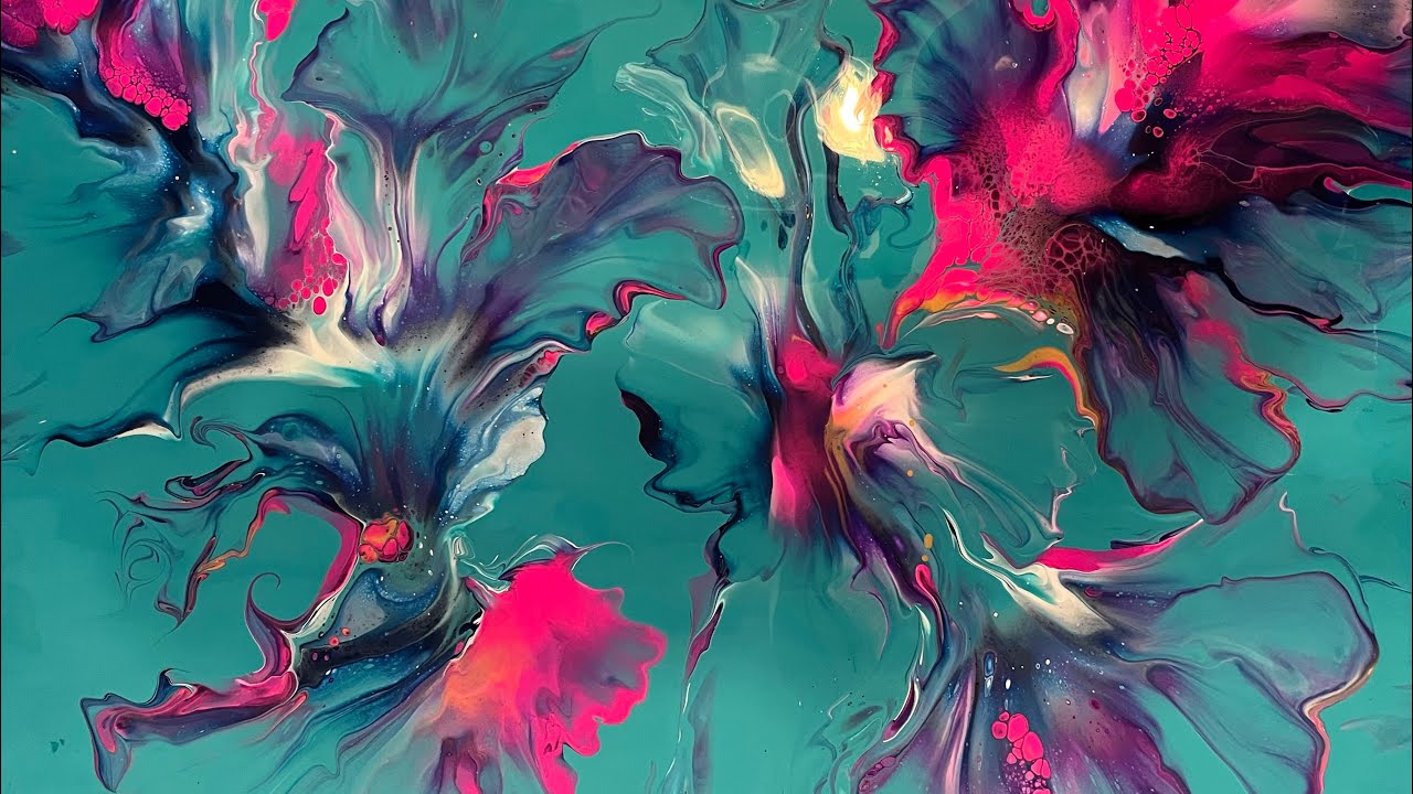 Dutch Pour: The Art of Fluid Techniques