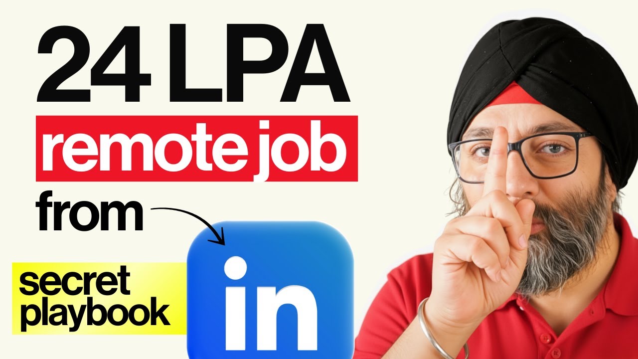 Best & Free LINKEDIN MASTERCLASS for Career Growth & Jobs 2025 | Remote Jobs
