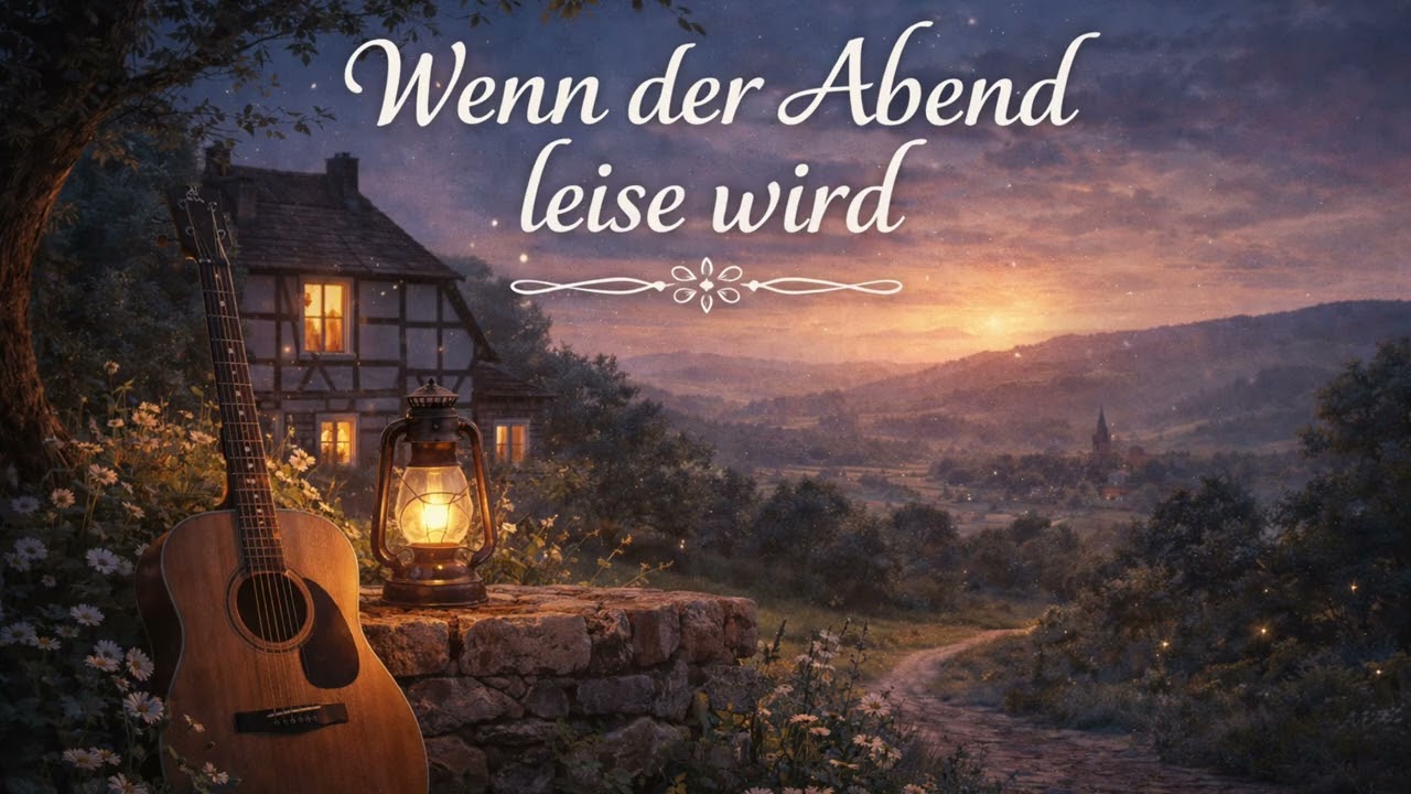 Wenn der Abend leise wird | Deutsches Folk-Lied