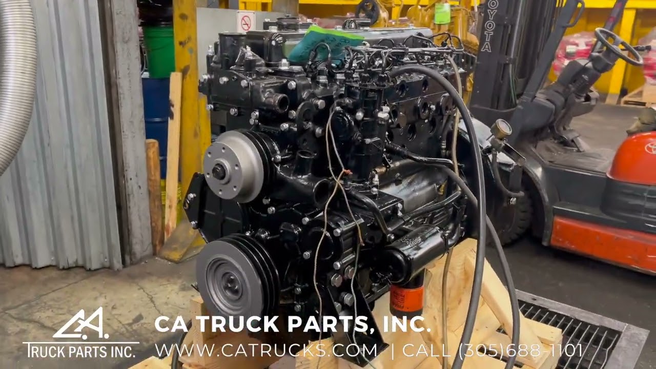 Perkins 6.354.4T Diesel Engine @catrucks