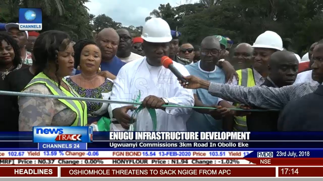 Ugwuanyi Commissions 3km Road In Obollo Eke