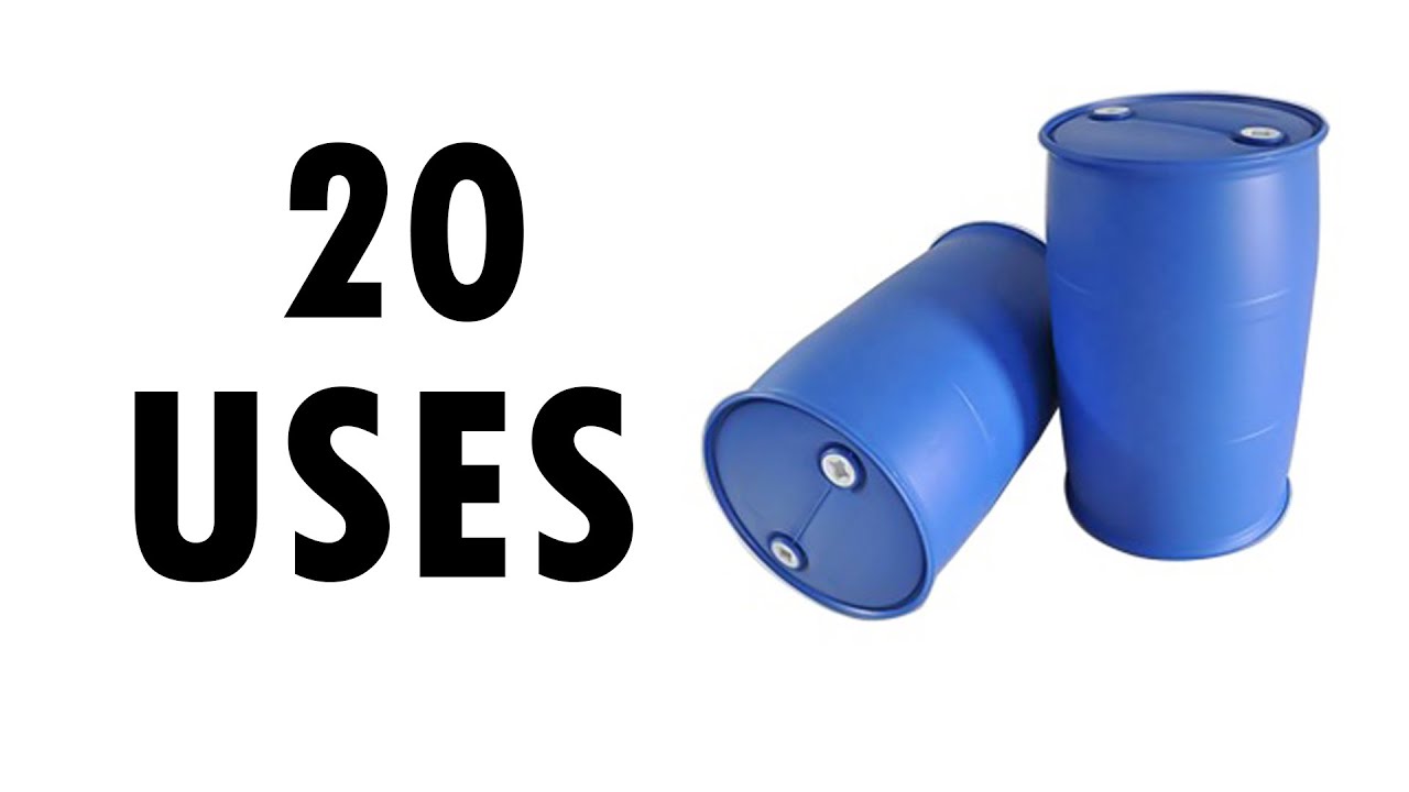 20 Amazing Uses for Plastic 55 Gallon Drums
