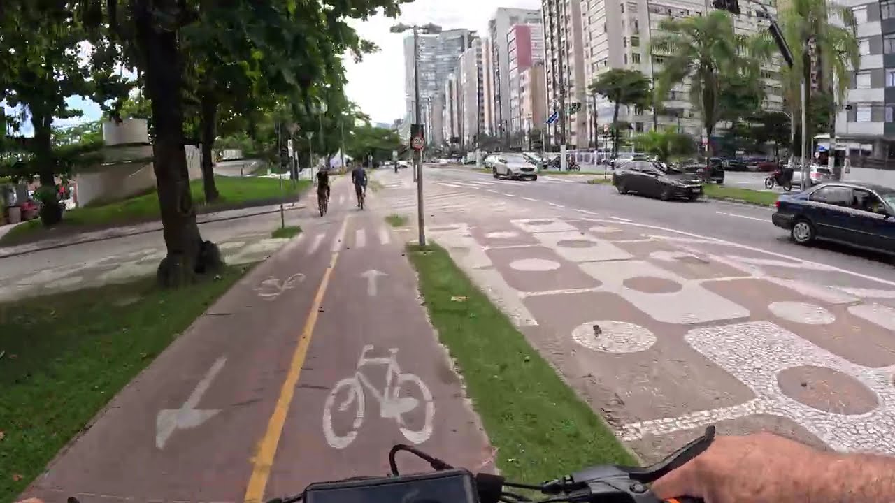Passeio na orla de Santos - parte 3