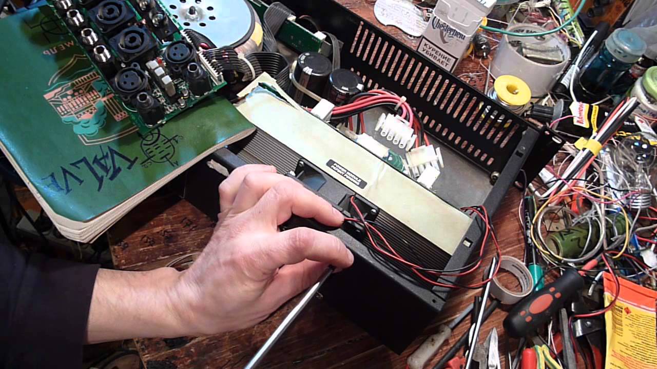 VovaMasterZvuk - диагностика и ремонт усилителя Carvin DCM1500