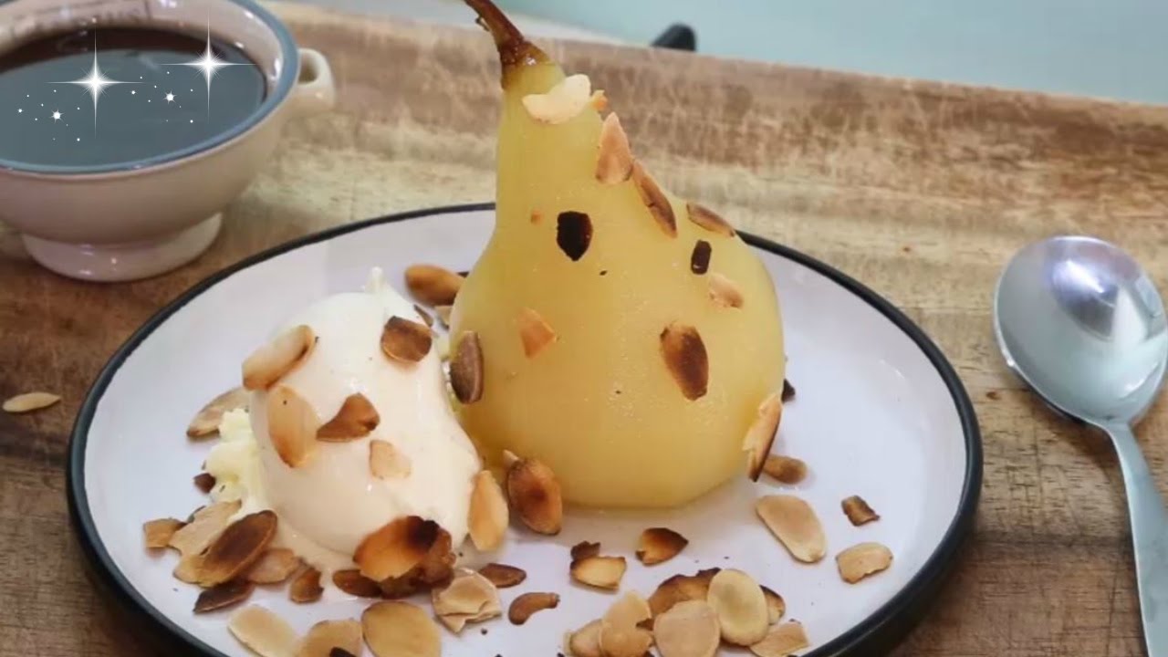 How To Make Poire Belle Helene - Classic French Dessert