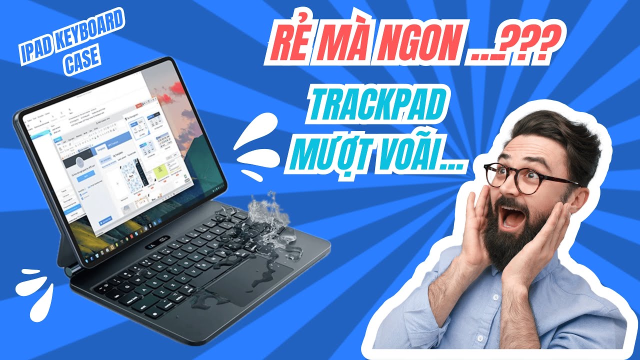 Bàn phím iPad thay thế Magic Keyboard P/p tốt nhất cho iPad Air/Pro: Sheexi Keyboard - RẺ MÀ NGON ?