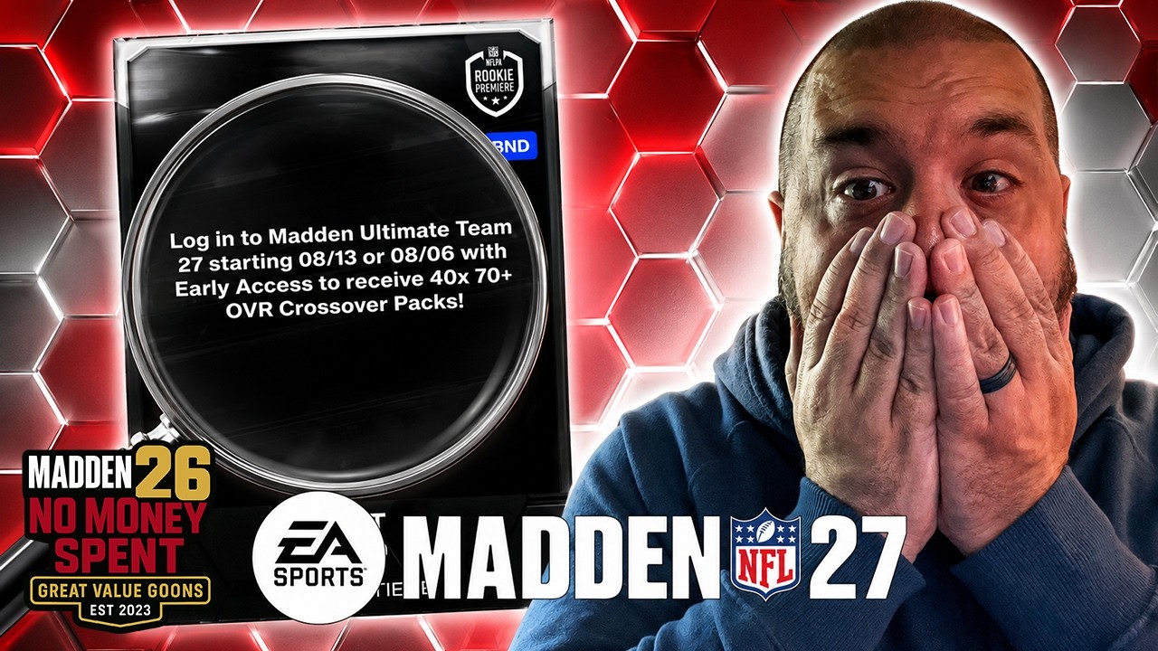 ЗАБИРАЙТЕ 40 БЕСПЛАТНЫХ наборов Madden 27 СЕГОДНЯ! Эпизод №74 серии &laquo;Без вложений&raquo;