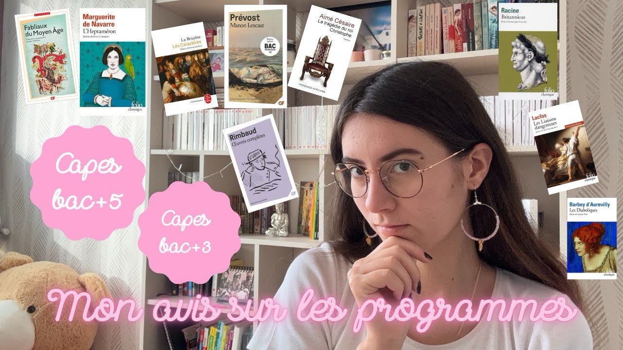 Mon AVIS sur les programmes du CAPES de lettres modernes 