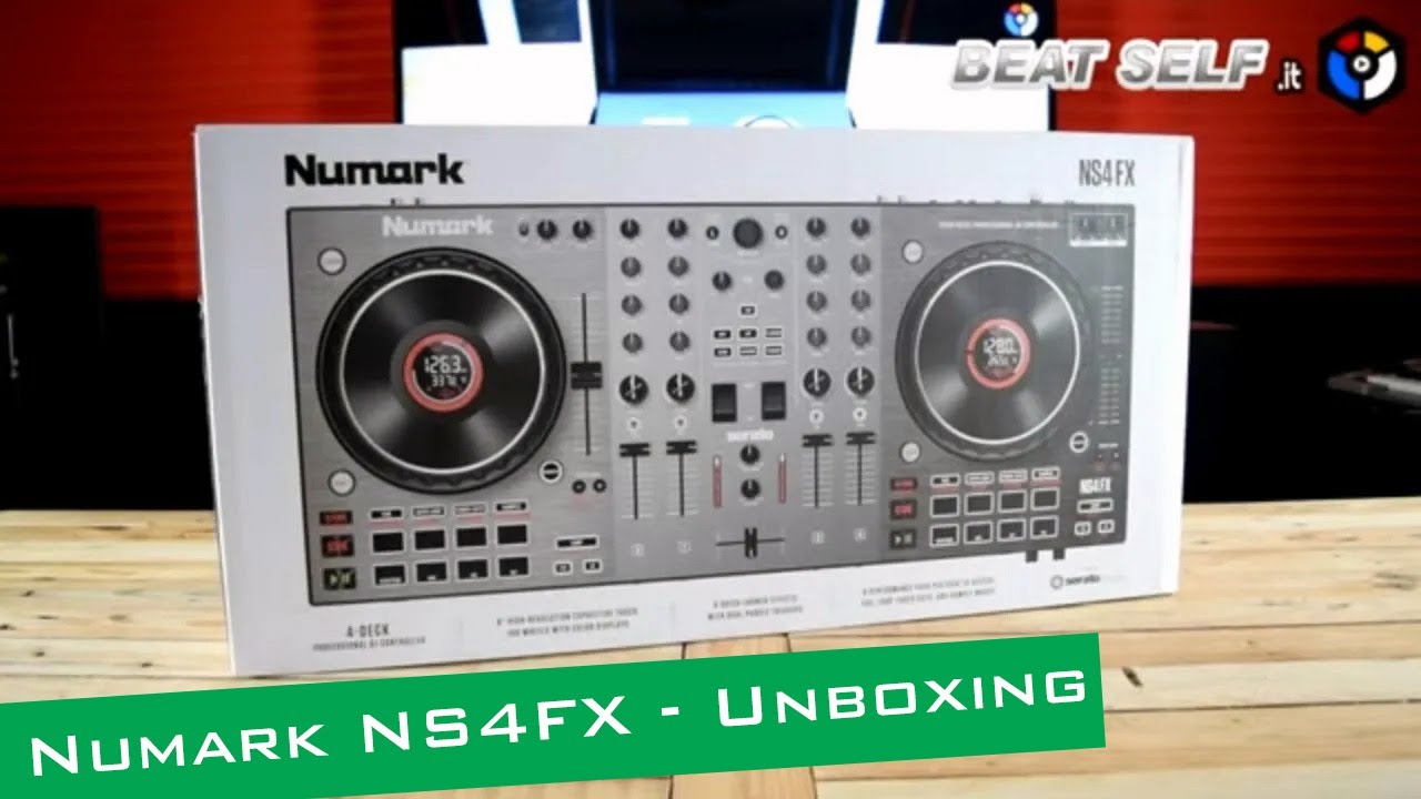 Numark NS4 FX - Unboxing