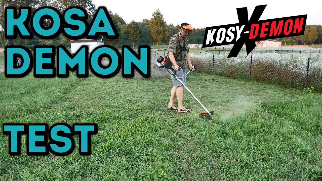 Na Działce! Vlog odc.45 Kosa Spalinowa Demon RQ 580 Test Recenzja  Opinia Instrukcja #MajsterAmator
