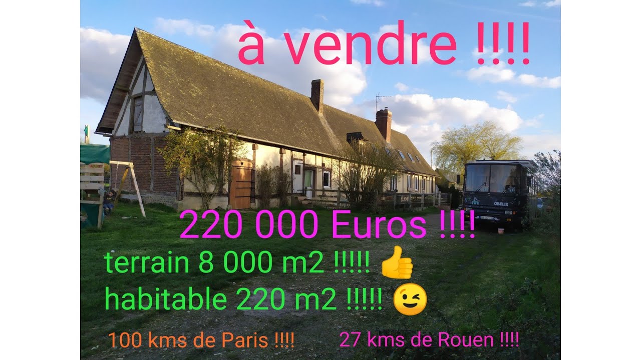 Maison à vendre !!!!!!!! 👍