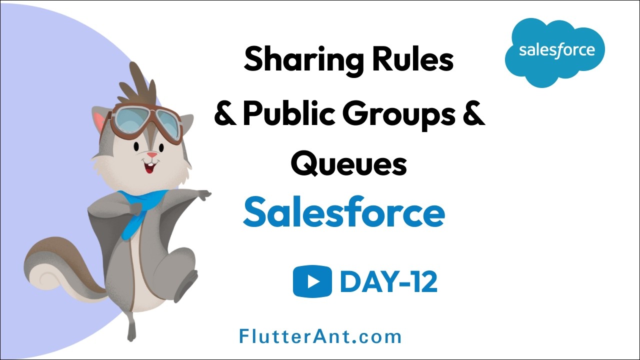 Day 12 - Salesforce Sharing Rules, Public Groups & Queue Explained Simply