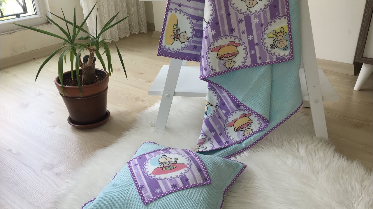 Making a Baby Nest Flannel Practical Blanket 💁‍♀️