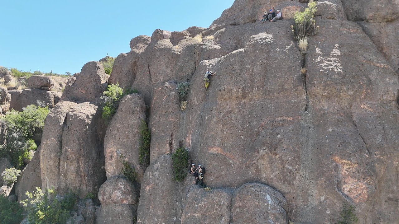 Otra vez escalando los multilargos de Chacabuco