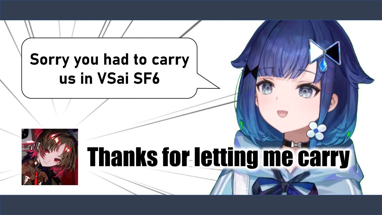 Ren-senpai Is Way Too Cool 【Tsumugi Kokage | VSPO! VSai SF6 ENG SUB】