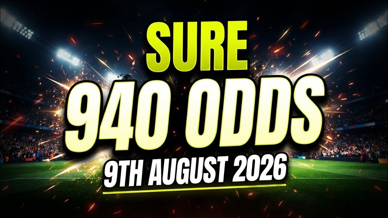 Football Predictions Today | 940 Odds | FREE Betting Tips | Over 1.5 Goals.