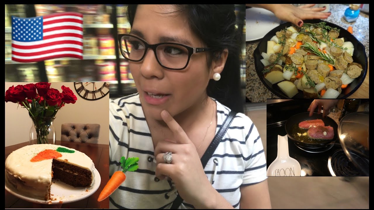 MI VIDA EN USA 🇺🇸 | COCINO ,PASTEL DE ZANAHORIA HECHO EN CASA,PELICULA COCO | DIA 24 MARZO 2018