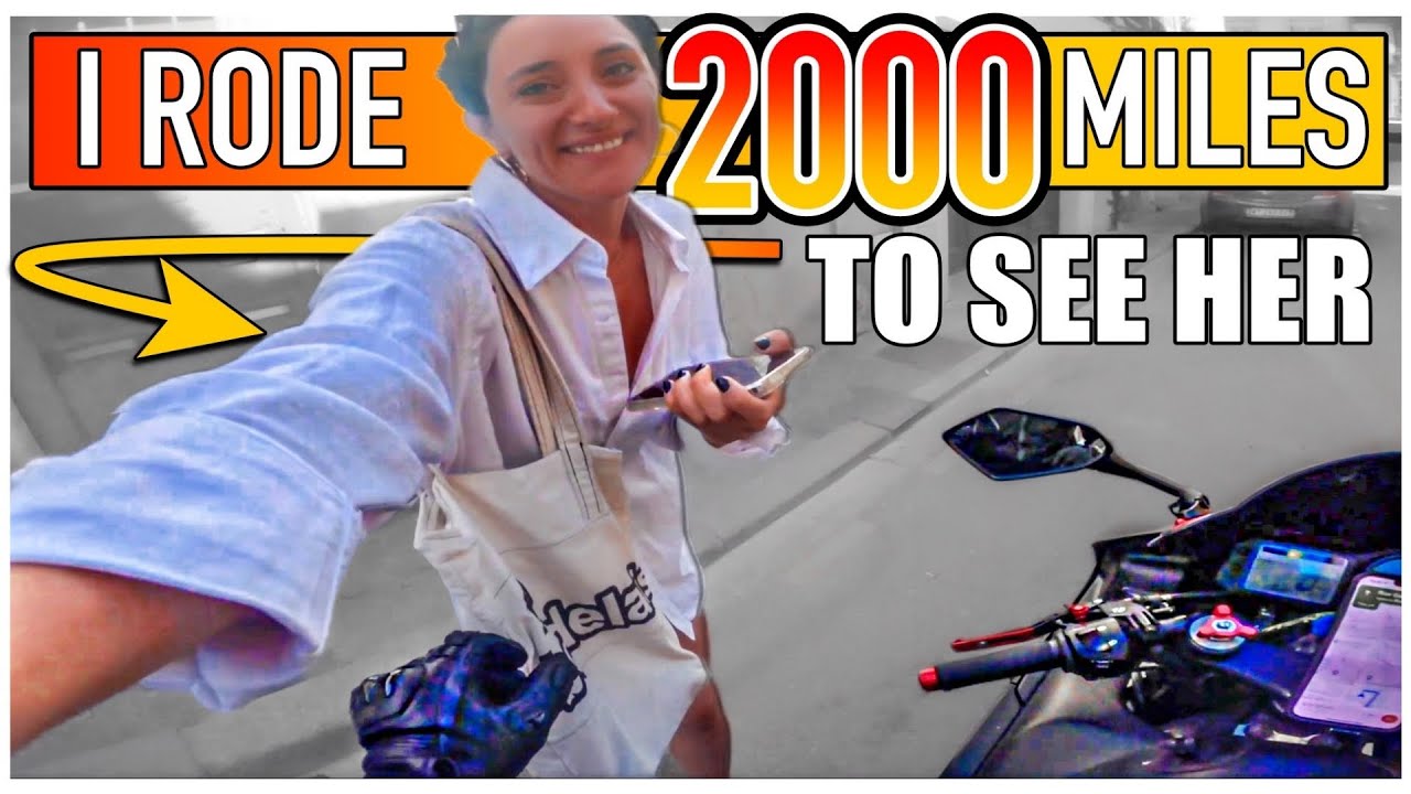 I Rode 2000 MILES To See Her! .... UK to Bordeaux On A Sports Bike!