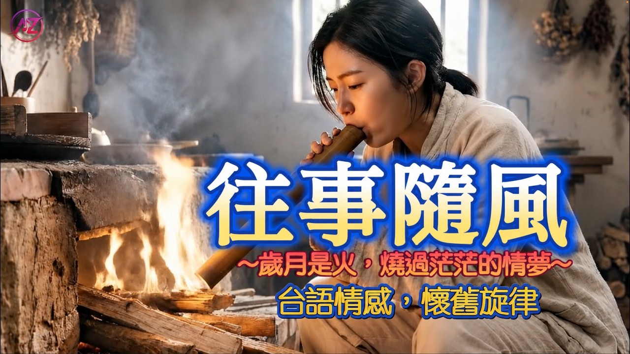 【原創台語歌】往事如風(往事親像風)——歲月是火，燒過茫茫的情夢#台語歌 #往事如風 #原創音樂 #懷舊 #情感 #釋懷 #AI音樂 #nice song #musuc