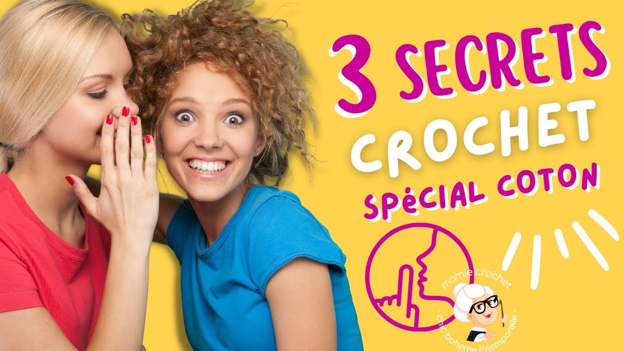 🧶MES 3 SECRETS POUR UN OUVRAGE REUSSI EN COTON ! CROCHET TUTO🧶 pas a pas @Mamie Crochet + REVIEW