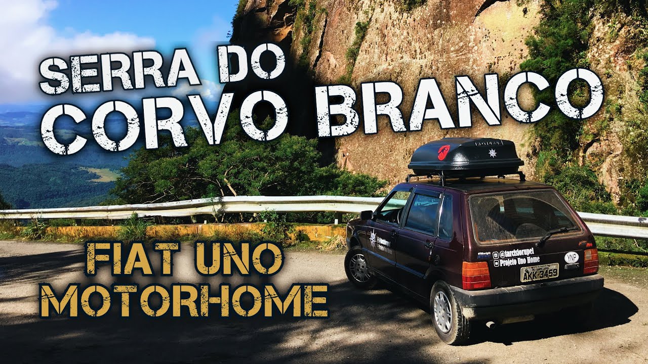 DESCI A SERRA DO CORVO BRANCO DE FIAT UNO MOTORHOME (ep02)