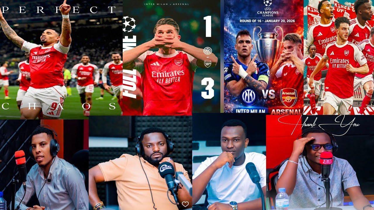 ♨️♨️ UMVA UKO MUBICU NA FUADI BOGEJE IBITEGO BYA ARSENAL ⚪🛑 ITSINDA INTER(3_1)