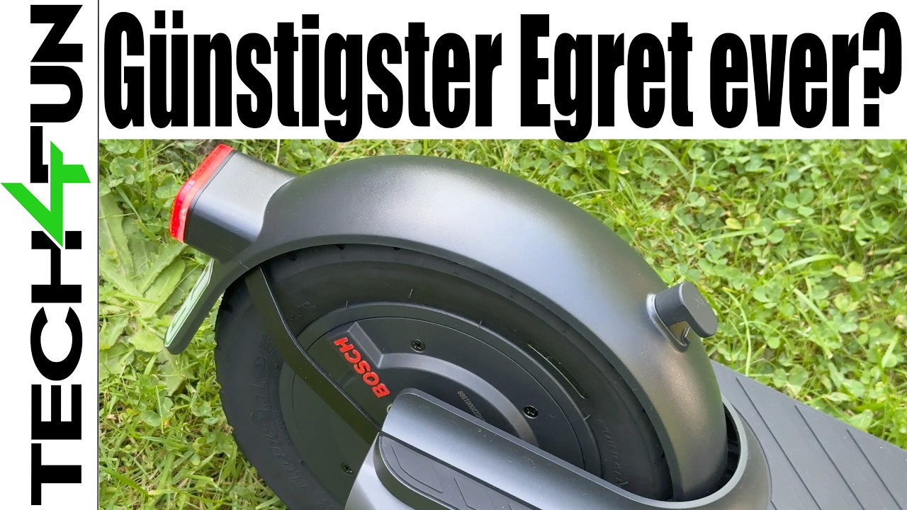 Egret Ey! 7 E-Scooter | Bosch an Bord | Das wirst du mögen! | XL Review