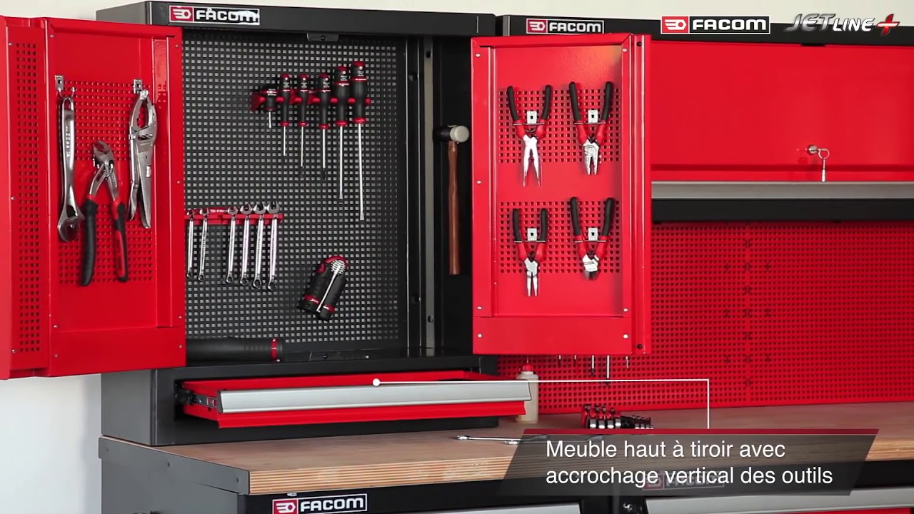 Mabéo Direct présente la solution d'aménagement d'atelier Jetline de Facom