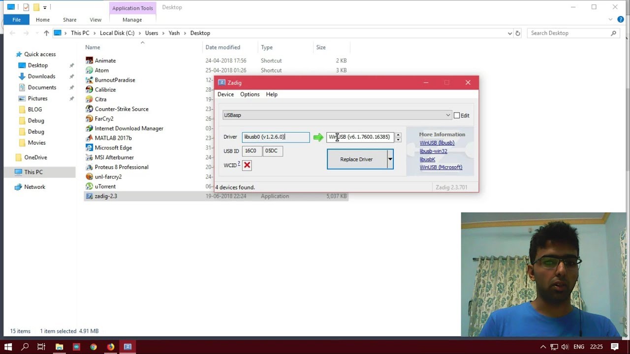 USBasp: Driver Installation