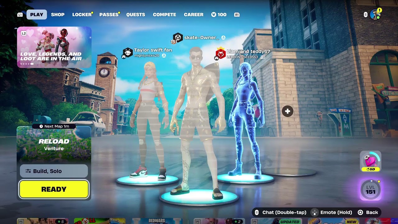 Fortnite TR🤣LL BED WARS