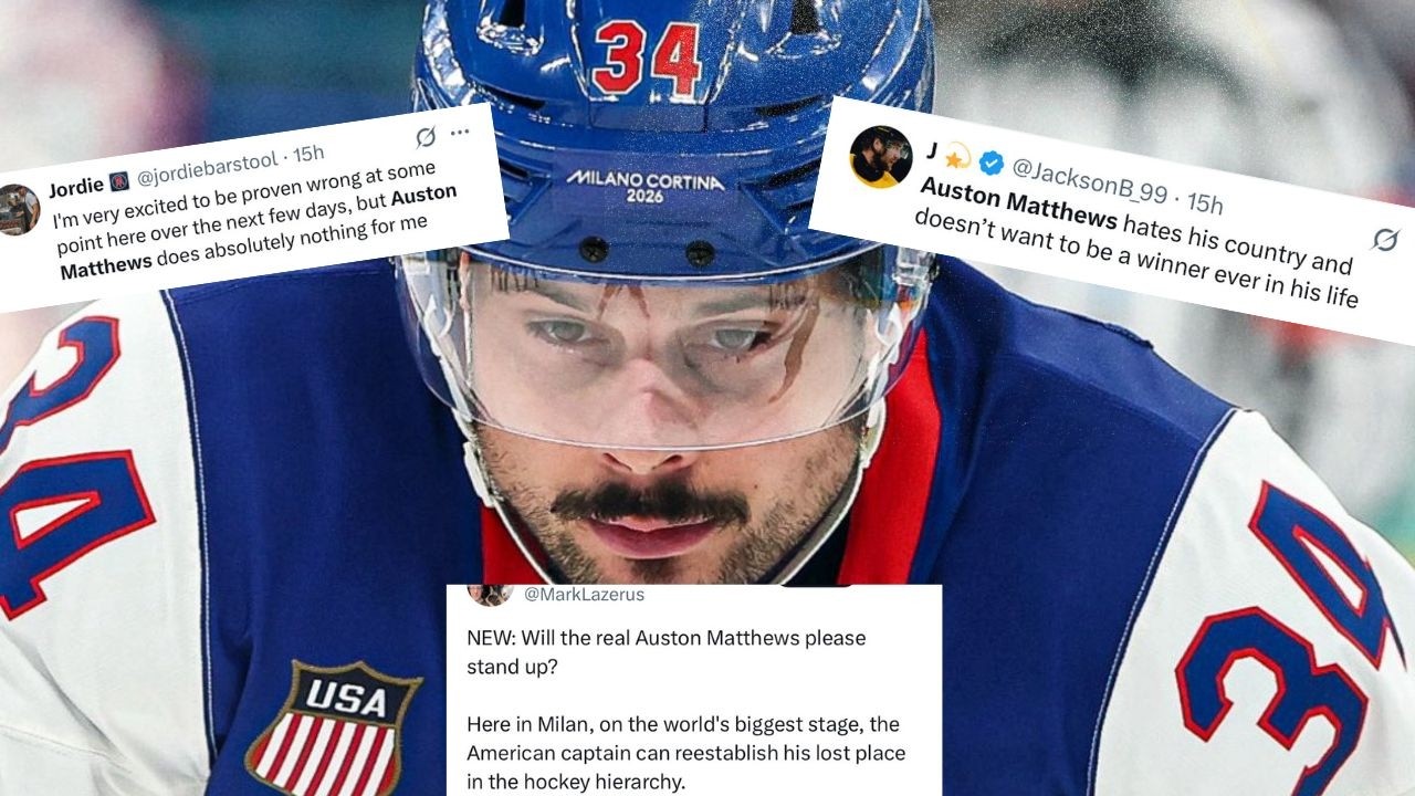 The Auston Matthews Disrespect Is Getting Out of Control...