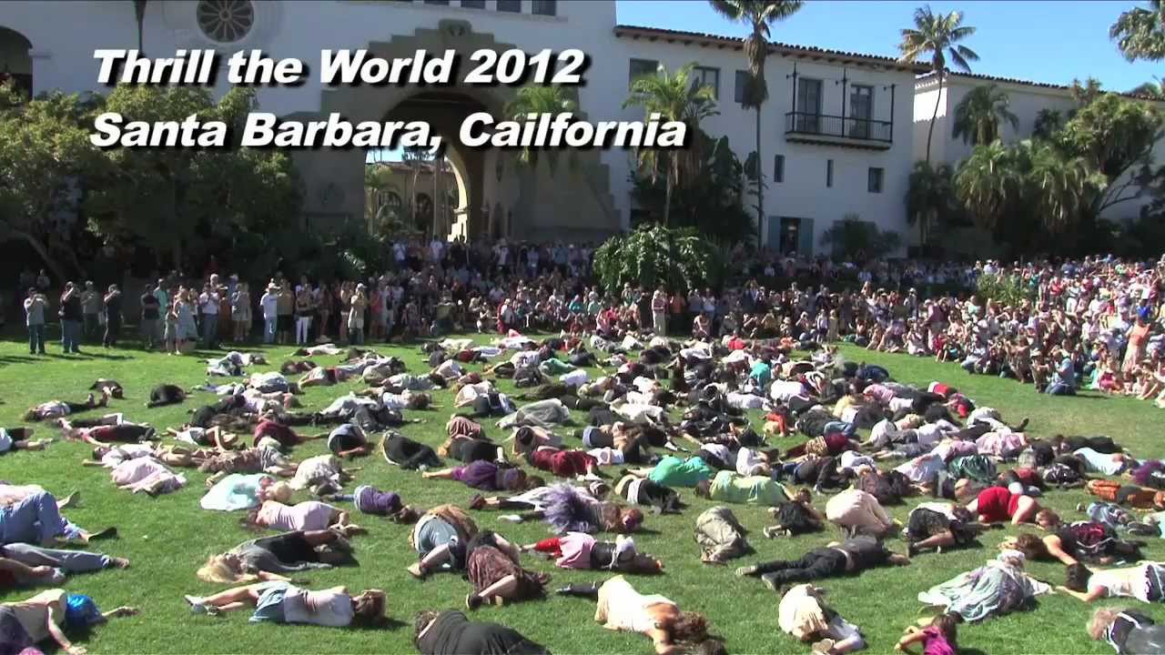 Thrill the World 2012 Santa Barbara, California