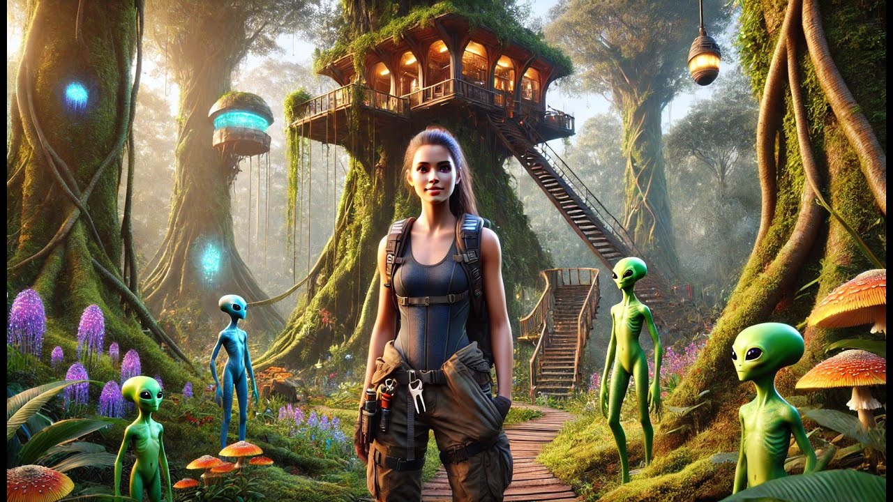 Alien Students Panic in Forest Survival Test &mdash; Human Builds a Treehouse in 2 Hours | HFY Story