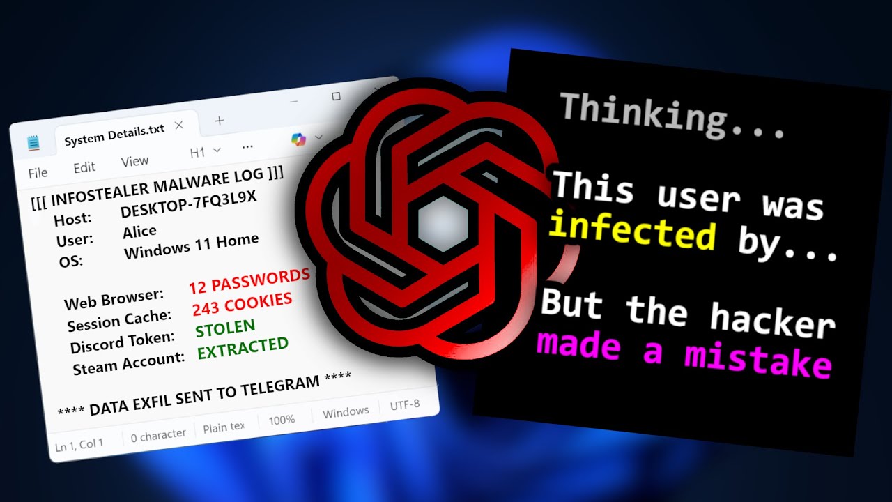 Журналы вредоносной программы Infostealer проанализированы... искусственным интеллектом!?!