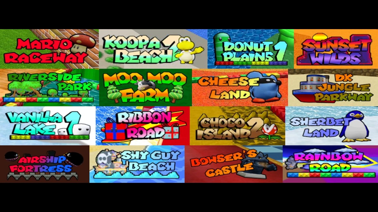 Mario Kart Double Dash Retro Track Grand Prix All Cups Tour (New Tracks) part 3
