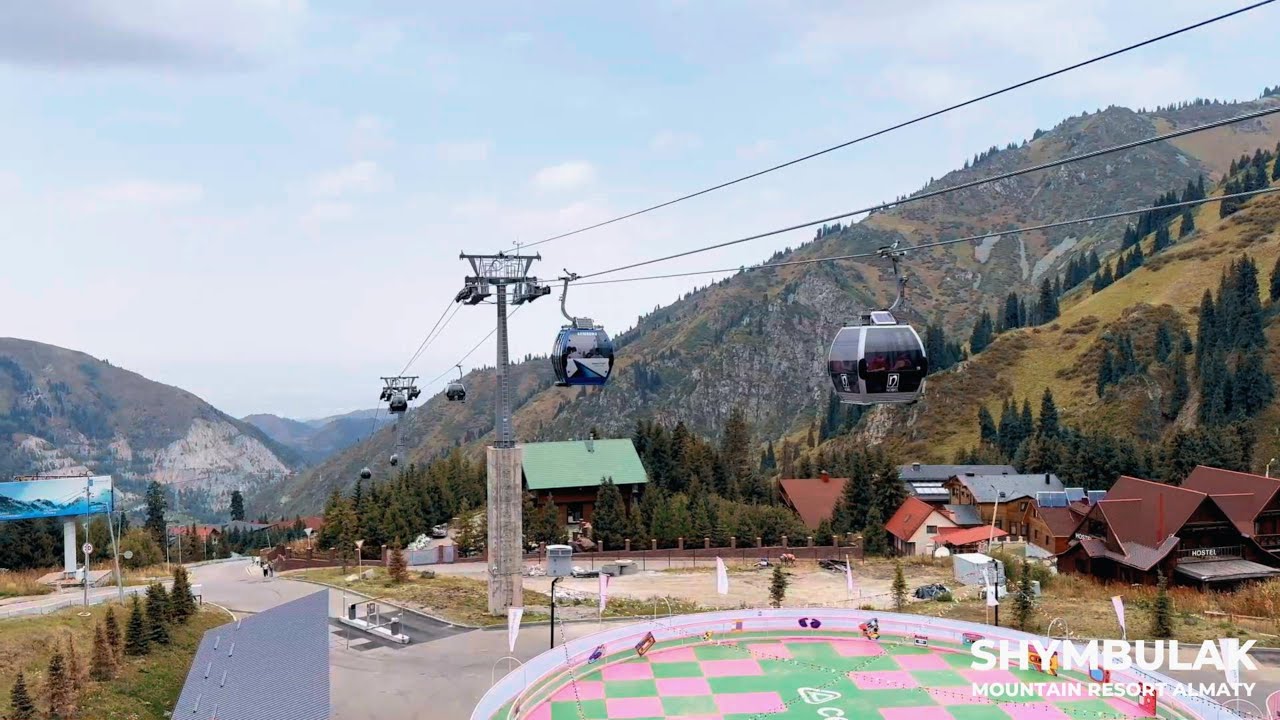 SHYMBULAK MOUNTAIN RESORT ALMATY, KAZAKHSTAN.