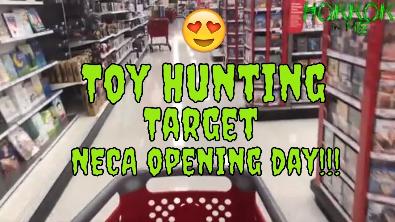 Toy Hunting at TARGET (NECA Opening Day) w/ Horror in Me