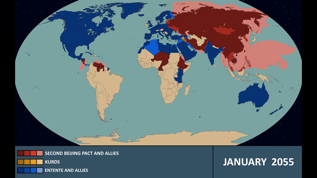 WORLD WAR 3 SCENARIO - 2049 - 2061 EVERY MONTH - ALL FRONTS