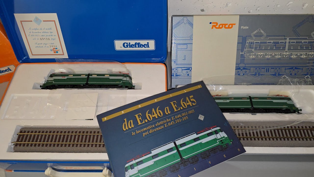 da E.646 a E.645 le locomotive elettriche che hanno fatto la storia viste attraverso il modellismo