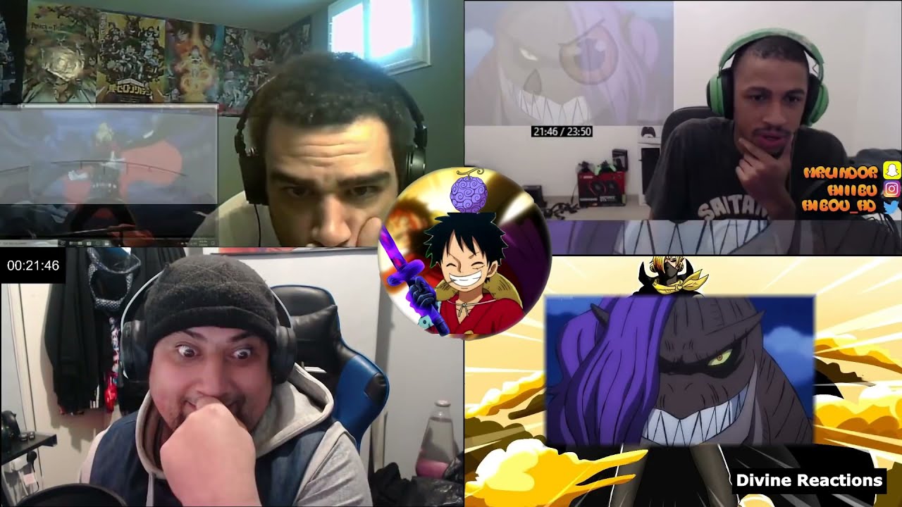 Sanji's Stealth Black (Germa 66) transformation vs Page 1 Reaction Mashup | One Piece