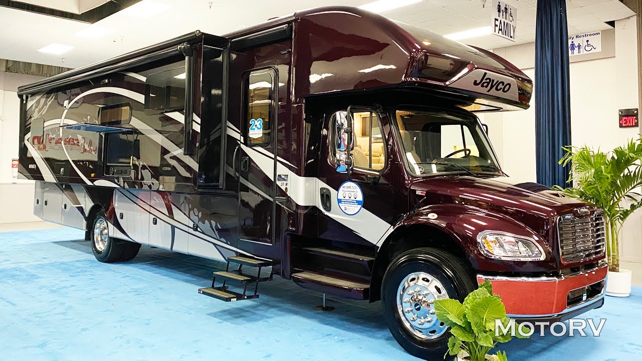 Super C Jayco Seneca 37M 2021 Motorhome on Freightliner S2RV Chassis powered by 6.7L 360HP Cummins