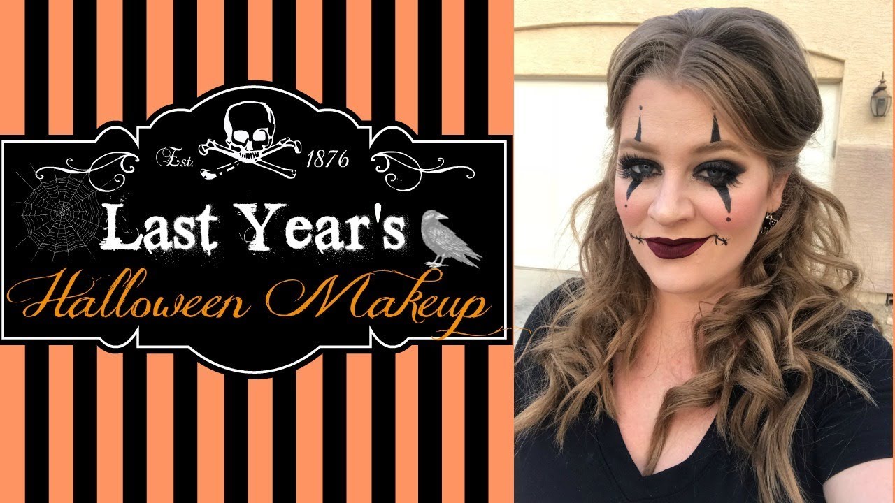 My Halloween Makeup from Last Year!