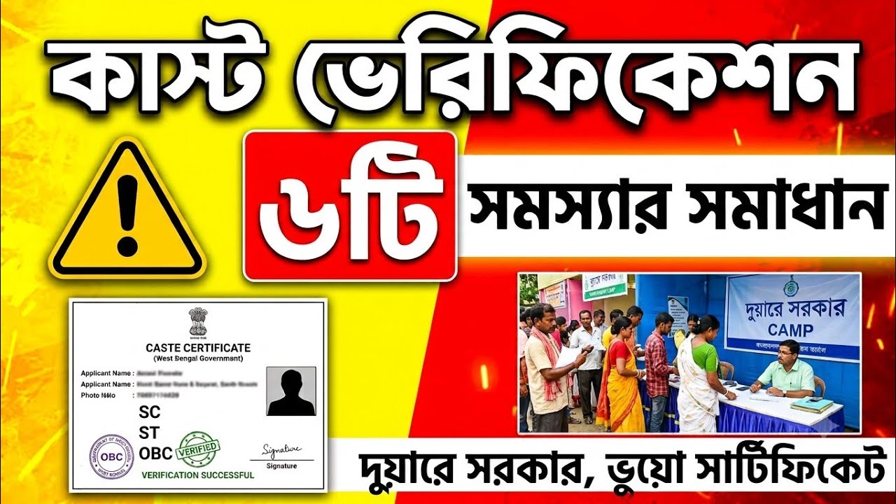 OBC certificate revalidation| SC ST Certificate reverification| SC ST OBC reverification 
