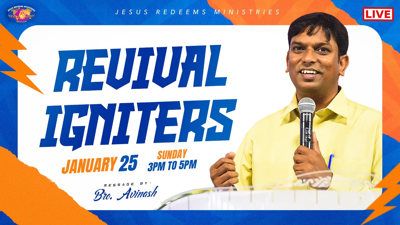 🔴🅻🅸🆅🅴 || Revival Igniters🔥|| A Monthly Youth Fellowship || January 25, 2026
