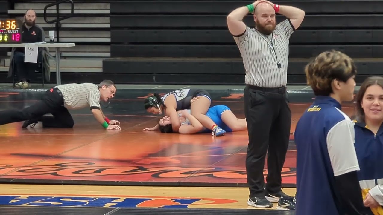 Kristyanna Apostol at the McHenry Duals